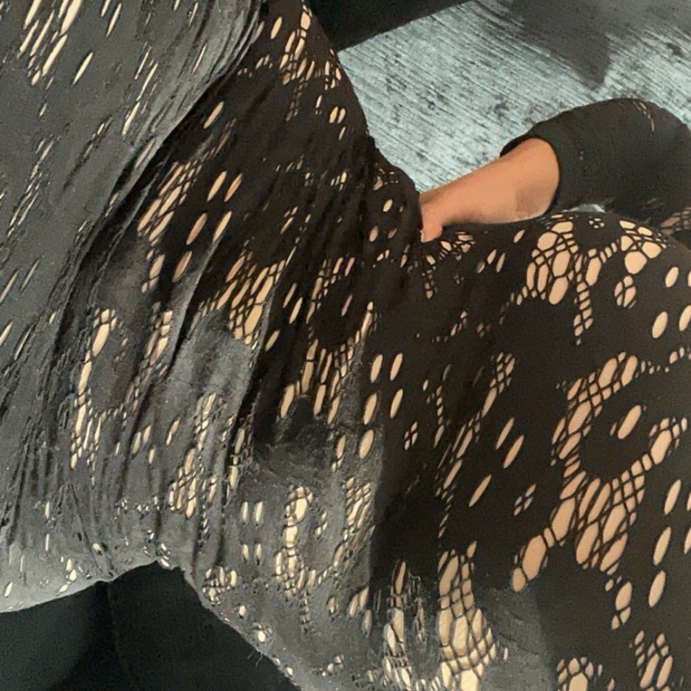 Used black stretchy dress